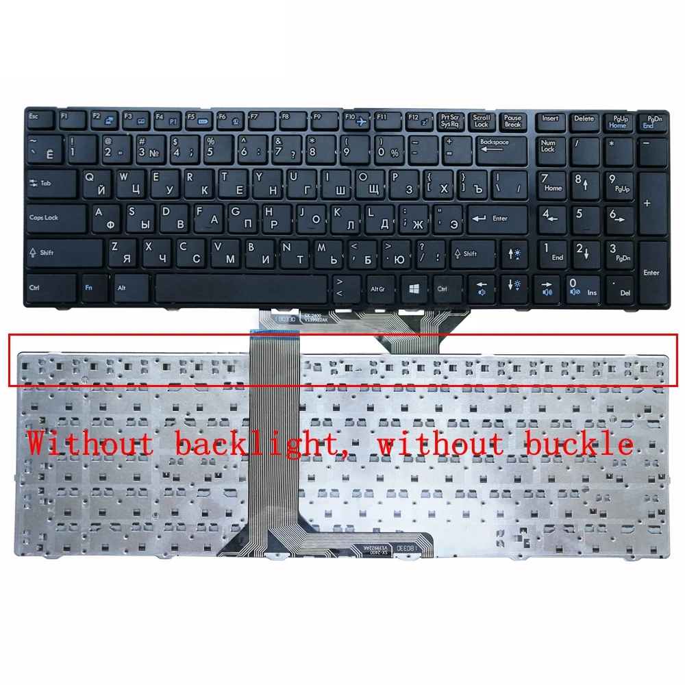 Русская клавиатура для MSI GP60 GP70 CR70 CR61 CX61 CX70 CR60 GE70 GE60 GT60 GT70 GX60 GX70 0NC 0ND 0NE 2OC 2OD 2OJWS 2OKWS 2PC