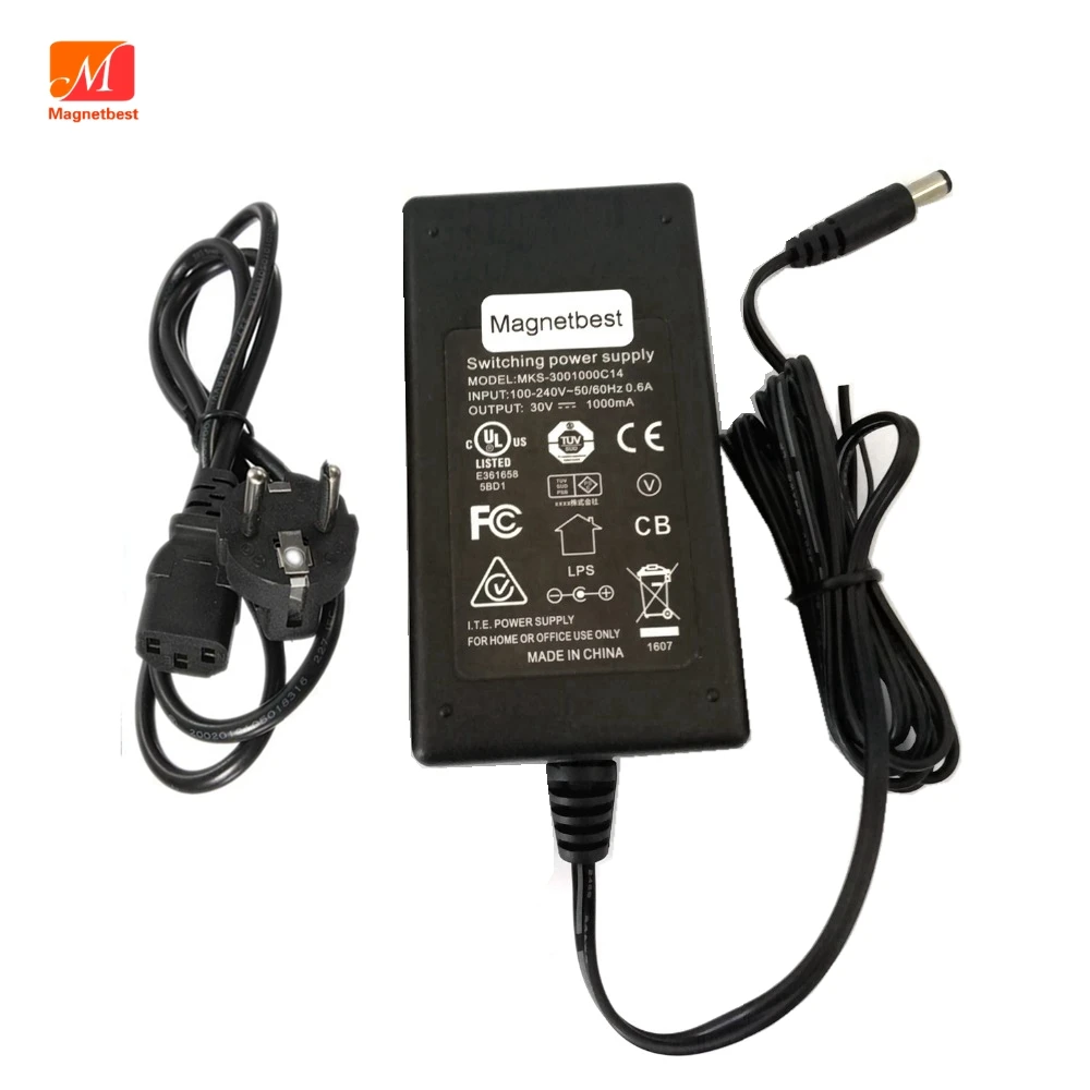 30 в 1A мА адаптер переменного тока 1a вт универсальное импульсное зарядное