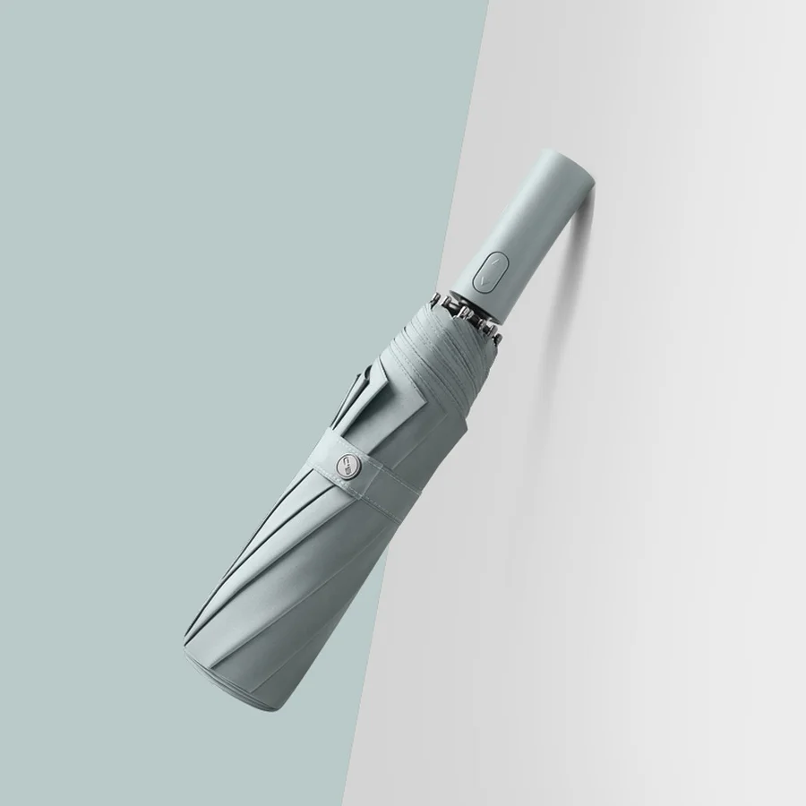 Складной зонт автоматический двухслойный мужской от солнца и дождя для