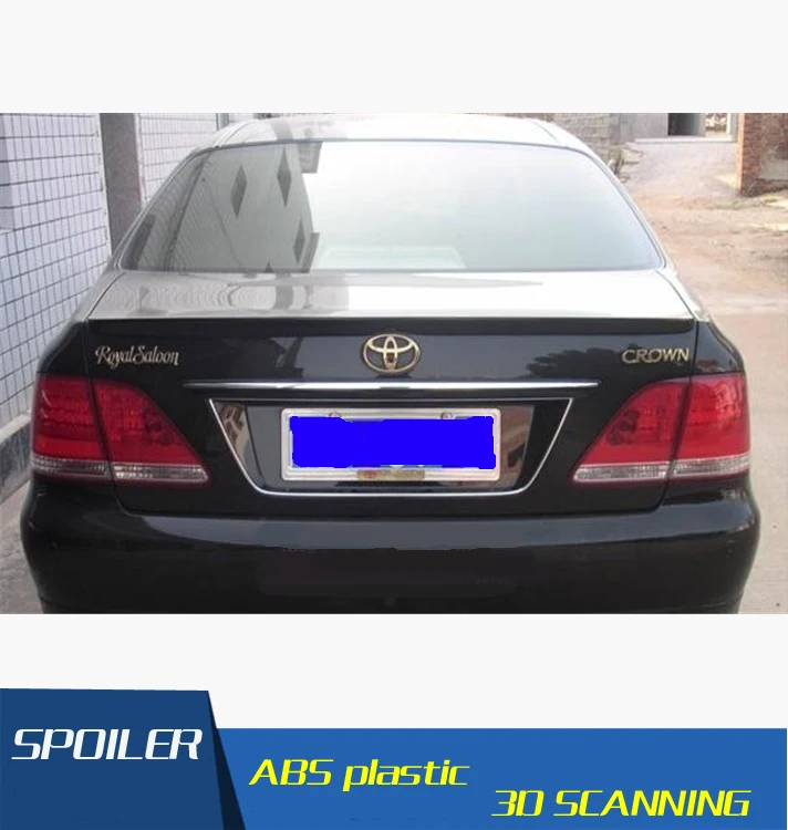 Спойлер для Toyota crown высококачественный спойлер из АБС-материала заднего крыла