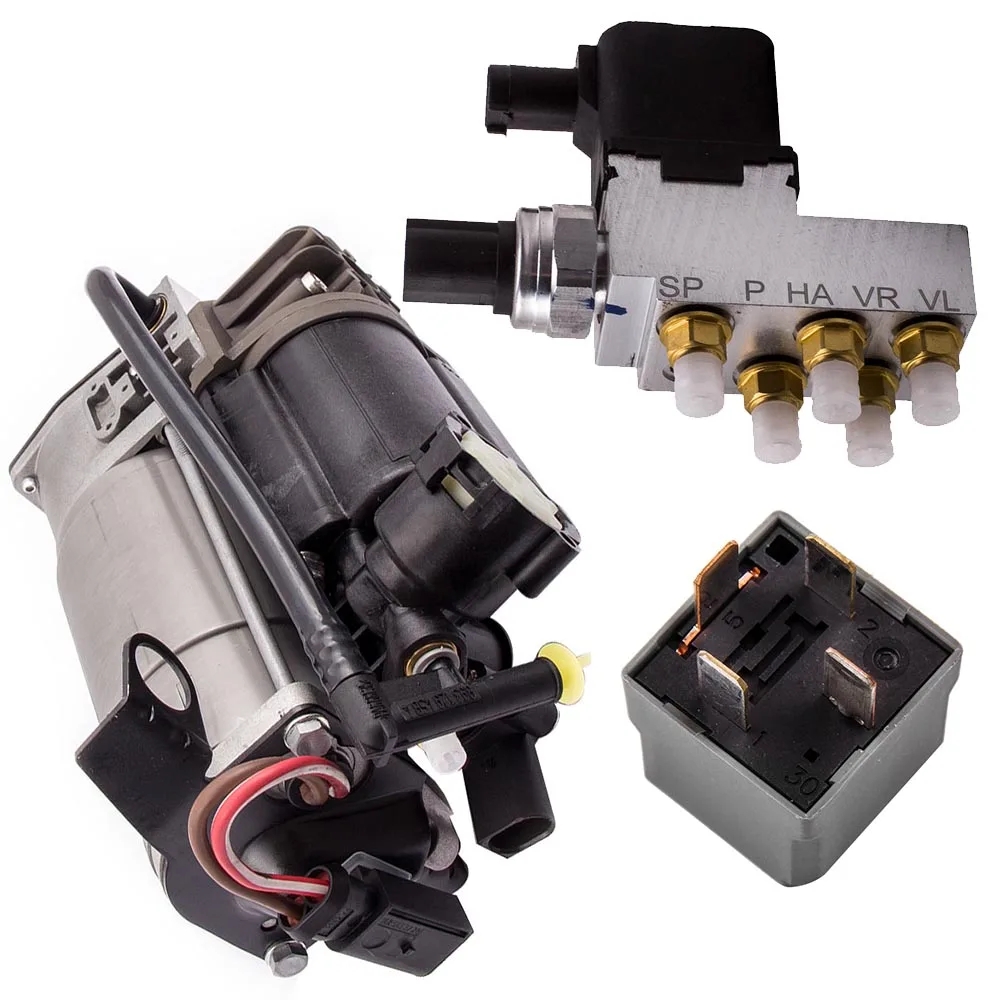 

Air Pump For Mercedes W220 W211 W219 Airmatic Air Suspension Compressor Valve Block 2203200104 2113200158