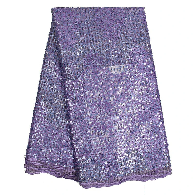 Африканское французское красное кружево с блестками Высокое качество