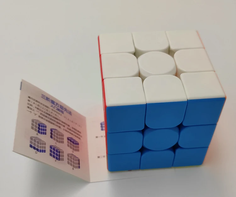 Moyu Meilong 3x3 бесклейкий Куб ВОЛШЕБНЫЙ пазл извивающаяся образовательная игрушка|lim