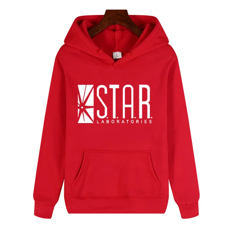 

Flash Barry Allen Star Lab Labs 12 Color Women's Hooded Sweatshirt Laboratorles Hoodies Pullover 2021 Female Hoody Clothes
