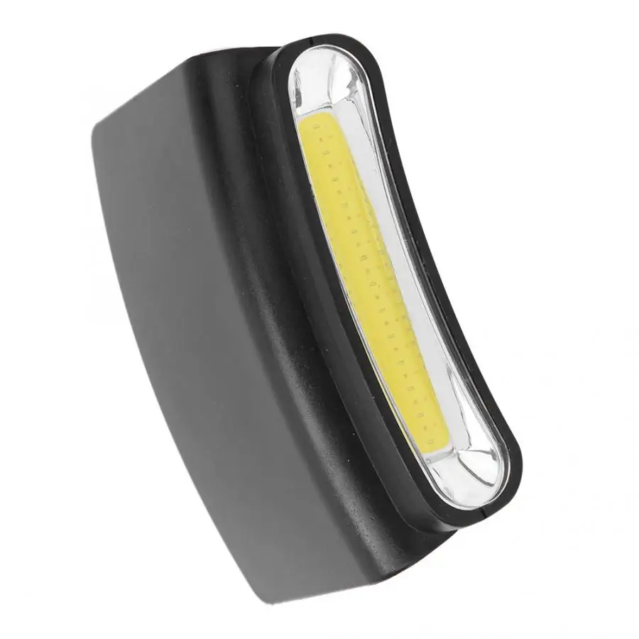 Пластиковый светодиодный портативный налобный фонарь с зажимом для крышки шляпы