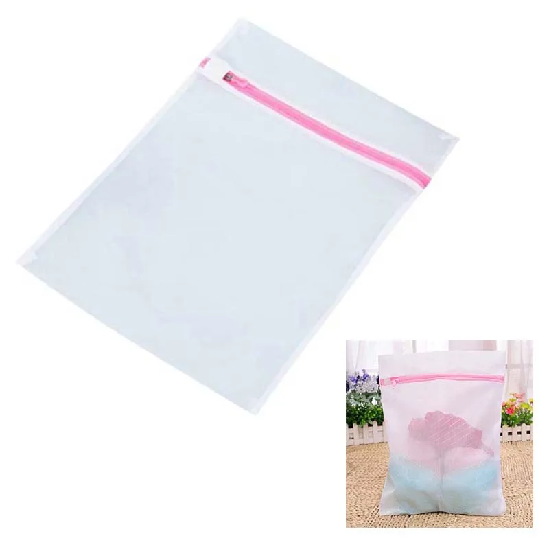 

Laundry Underwear Net Mesh Washing Machine Bag Socks Lingerie Bra Bag 23Cm By 30Cm