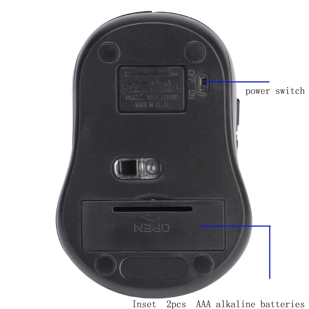

Wireless Mini Bluetooth 3.0 6D 1600DPI Optical Gaming Mouse Mice for Laptop Computer Mouse Bluetooth 2.4Ghz Wireless New Sale