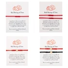 Браслет на веревке, 7 узлов, ручная работа, амулет на удачу, судьбу