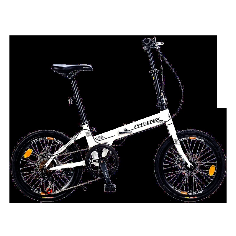 Складной велосипед 20 дюймов 7 скоростей для мужчин и женщин студентов взрослых
