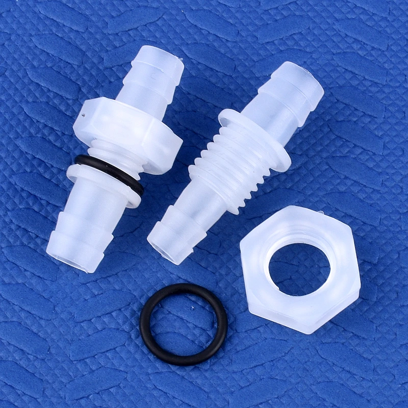 5 ~ 200 шт. от M12 M16 до 8 12 мм ПП пагода прямые соединители шестигранная гайка