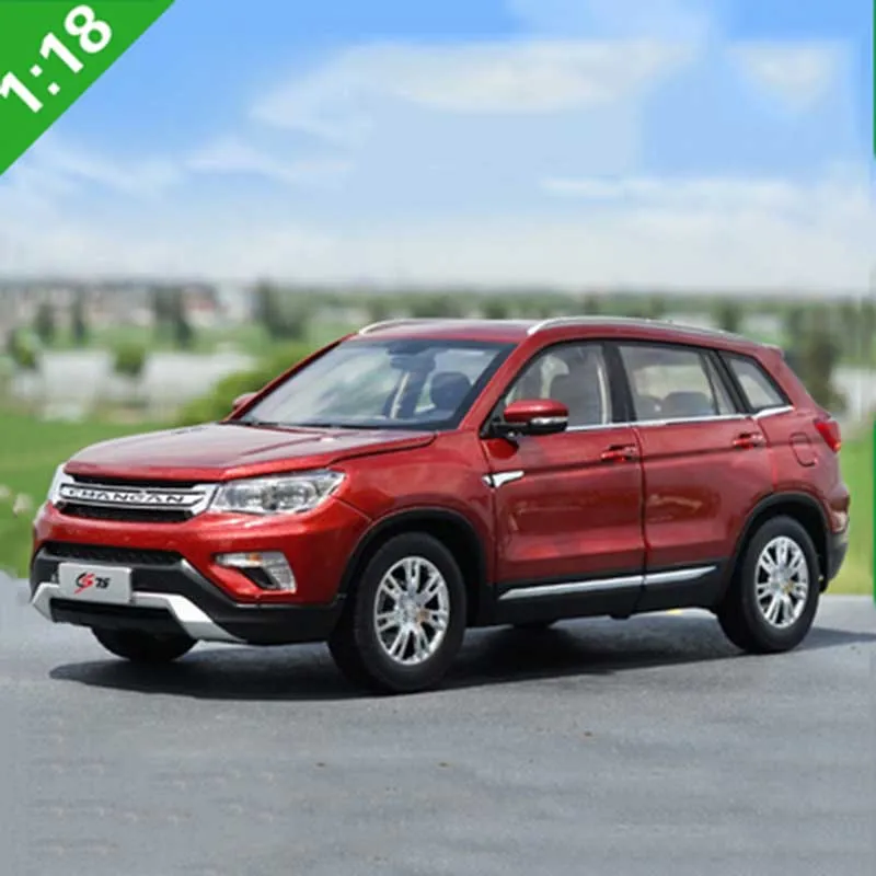 1/18 весы Changan Автомобильный CS75 PLUS внедорожный автомобиль внедорожник сплав модель