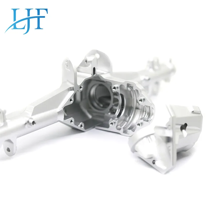 LJF Корпус задней оси в сборе ось Коробка передач CNC сплав для 1/7 UDR неограниченный