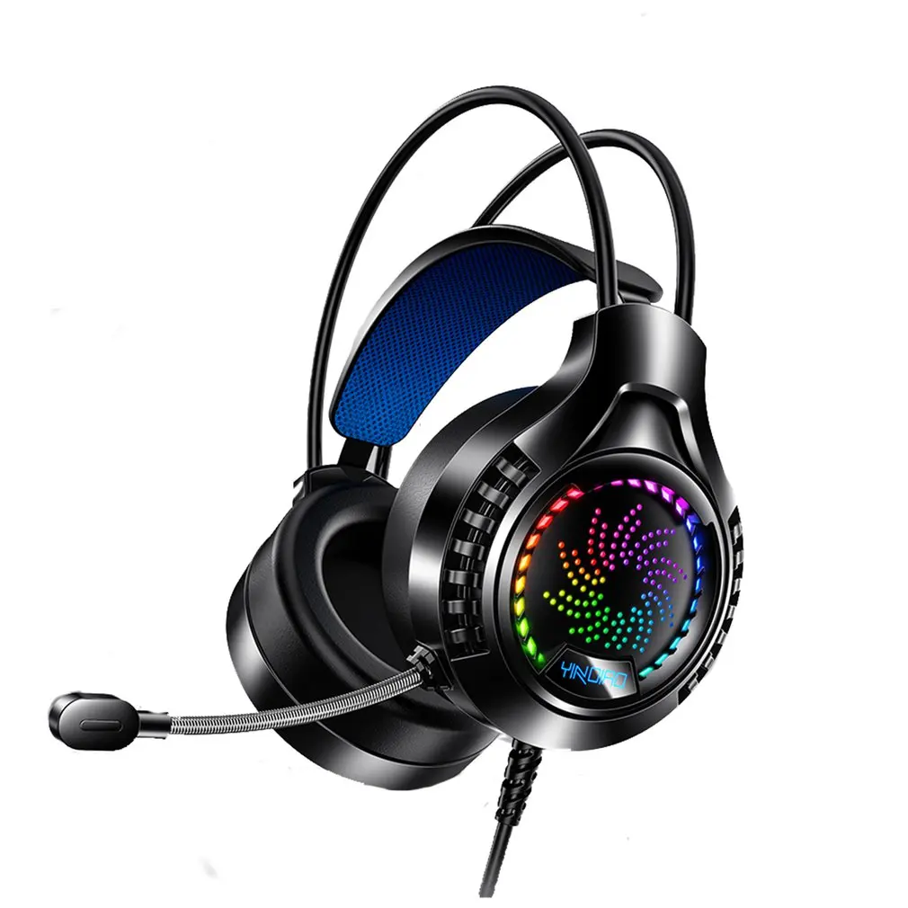 

Q7 Headphones Luminous Earphone 7.1 Channel Usb Game Headset Stereo Music Gaming Headphone Noise Reduction