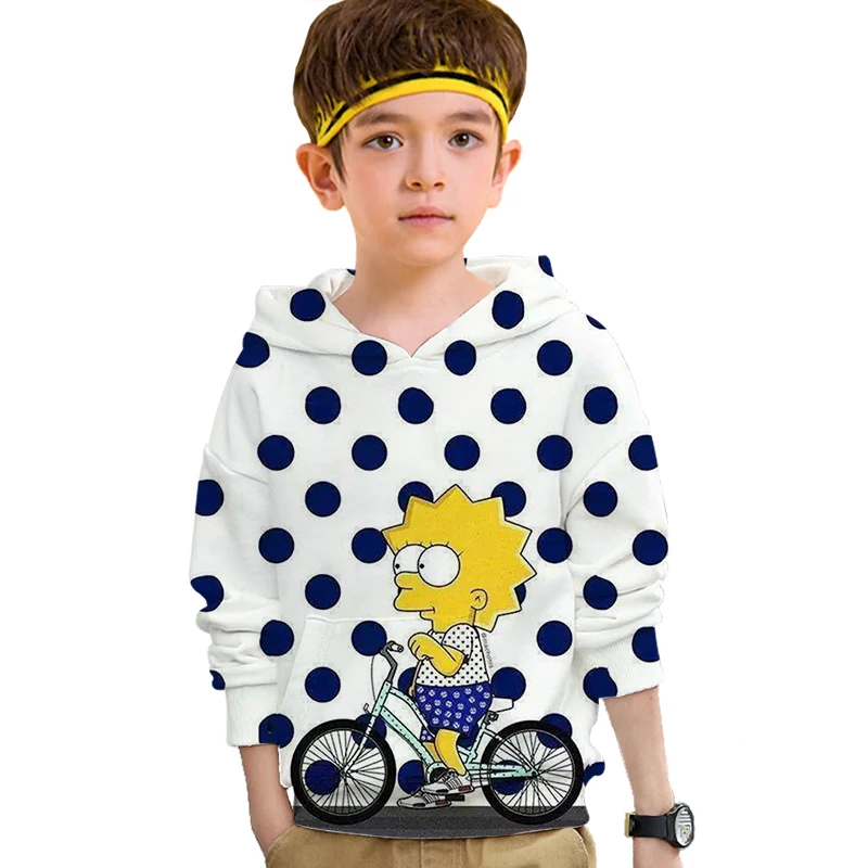 Новая модная толстовка с капюшоном 3D принтом Симпсон серия для мужчин и женщин