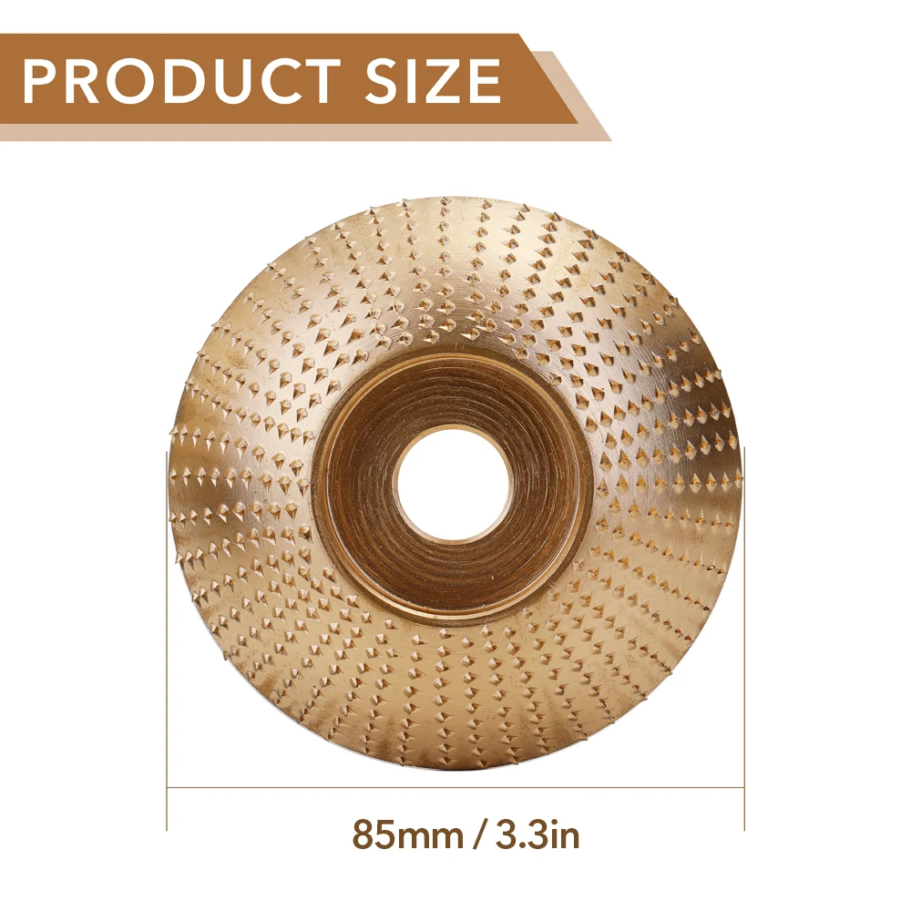 

Woodworking Wood Angle Grinding Wheel Sanding Carving Rotary Tool Abrasive Disc For Angle Grinder Tungsten Carbide Coating Bore