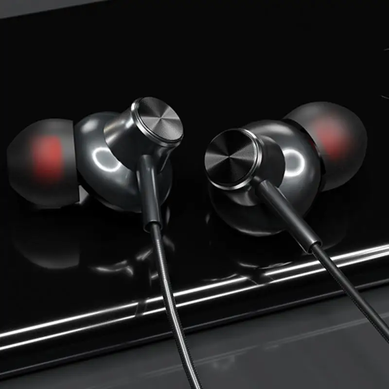 HIFI наушники 3 5 мм Type C стерео звук сабвуфер металлическая стандартная гарнитура