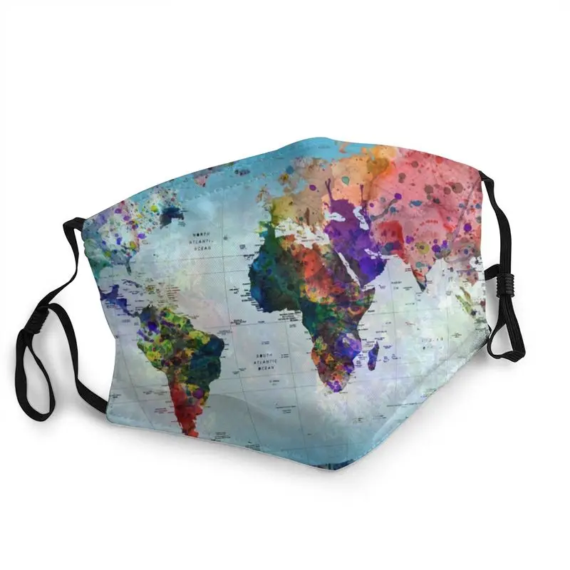 

Маска для лица Worldmap с защитой от пыли и смога для взрослых