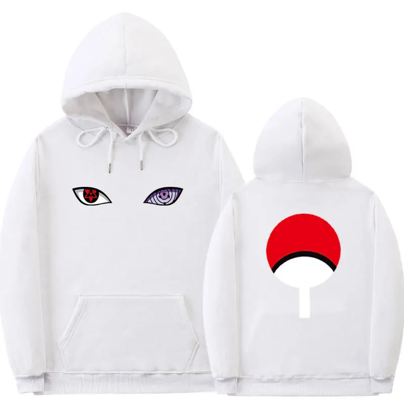 

Japanese Anime Hoodie Akatsuki Hoodies Sweatshirts Uchiha Uzumaki Hatake Eyes Harajuku Hip Hop Streetwear Clothes Fashion