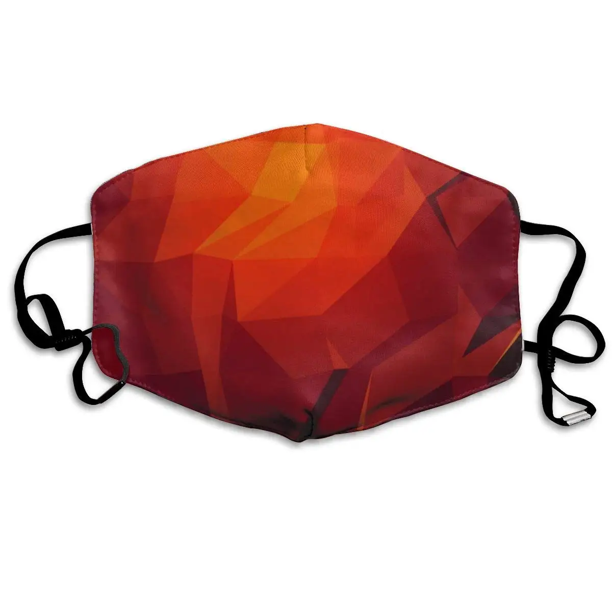 

Red Pattern Unisex Mask Indoor Outdoor Cycling Camping Travel Windproof Sun Anti Dust Mask Mouth with Adjustable Ear Loops