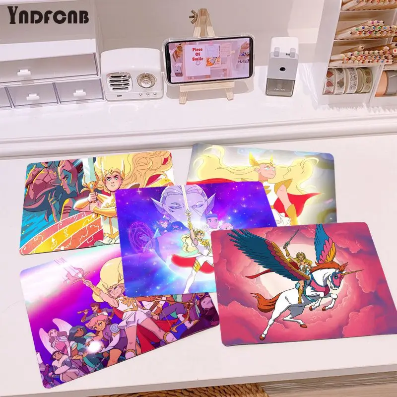 

New Arrivals She-Ra And The Princesses Of Power Keyboard Gaming MousePads Smooth Writing Pad Desktops Mate gaming mouse pad