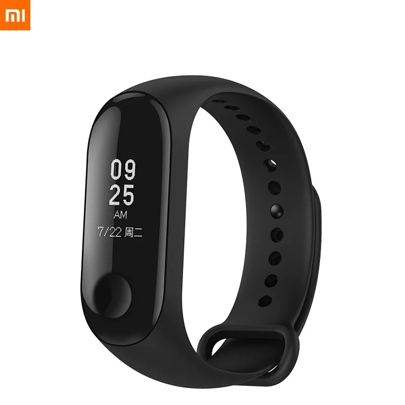 

Оригинальный Смарт-браслет Xiaomi Mi Band 3, 3 цвета, AMOLED экран, смарт-браслет, Bluetooth, спортивные водонепроницаемые Смарт-часы