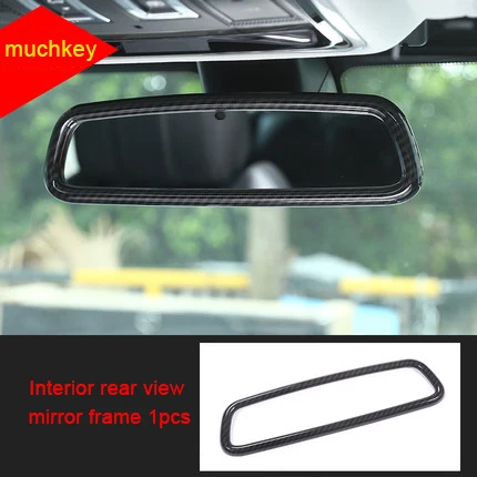 

For Land Rover discovery 2015-2019 carbon fiber Interior rear view mirror frame 1pc