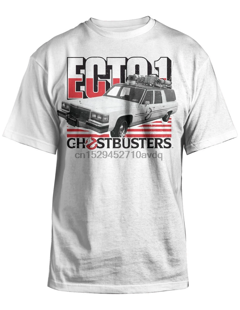 Футболка с рисунком Ghostbusters Ecto 1|Мужские футболки| |