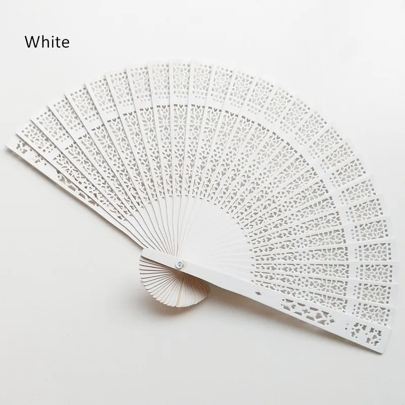 8 дюймовый ручной вентилятор из сандалового дерева подарок складной веер дизайн