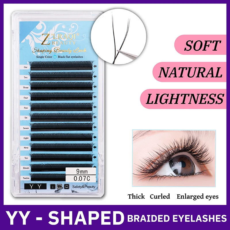 

Y Shape Eyelash Extension Supplies Premade Volume Fans Handmade Wholesale lashes extension for professionals soft natural lashes