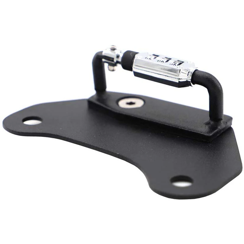 Мотоциклетный шлем Блокировка Пароль Крепление крюк черная сторона