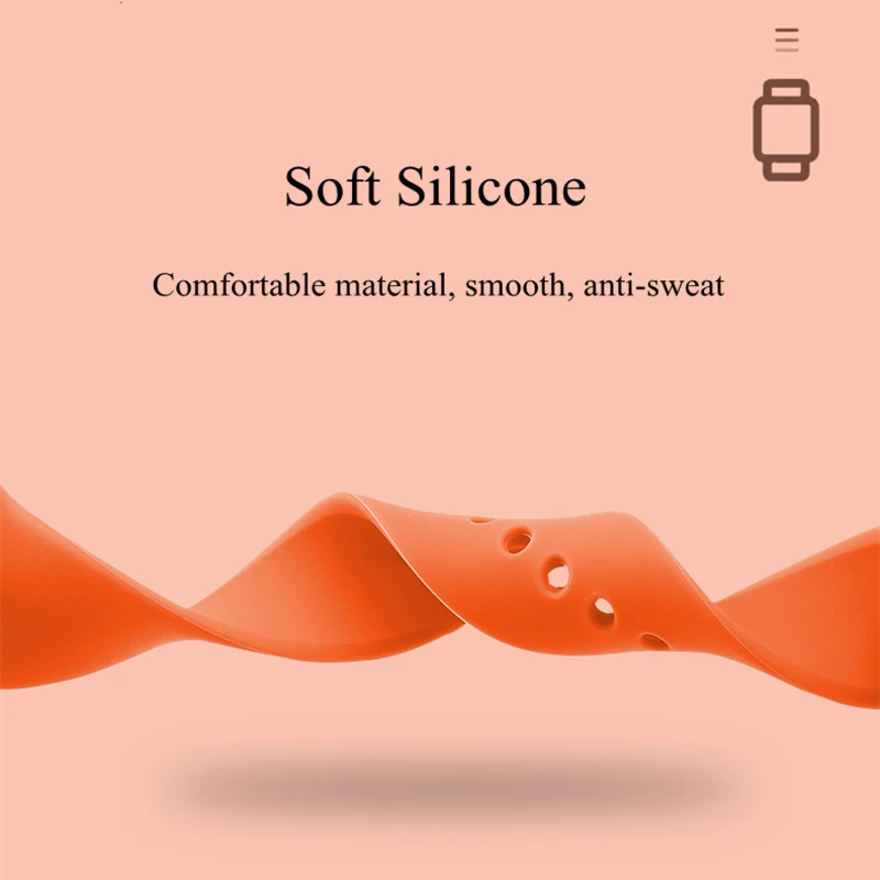 Мягкий силиконовый ремешок для часов Oppo 41 мм 46 цветной наручных аксессуары |