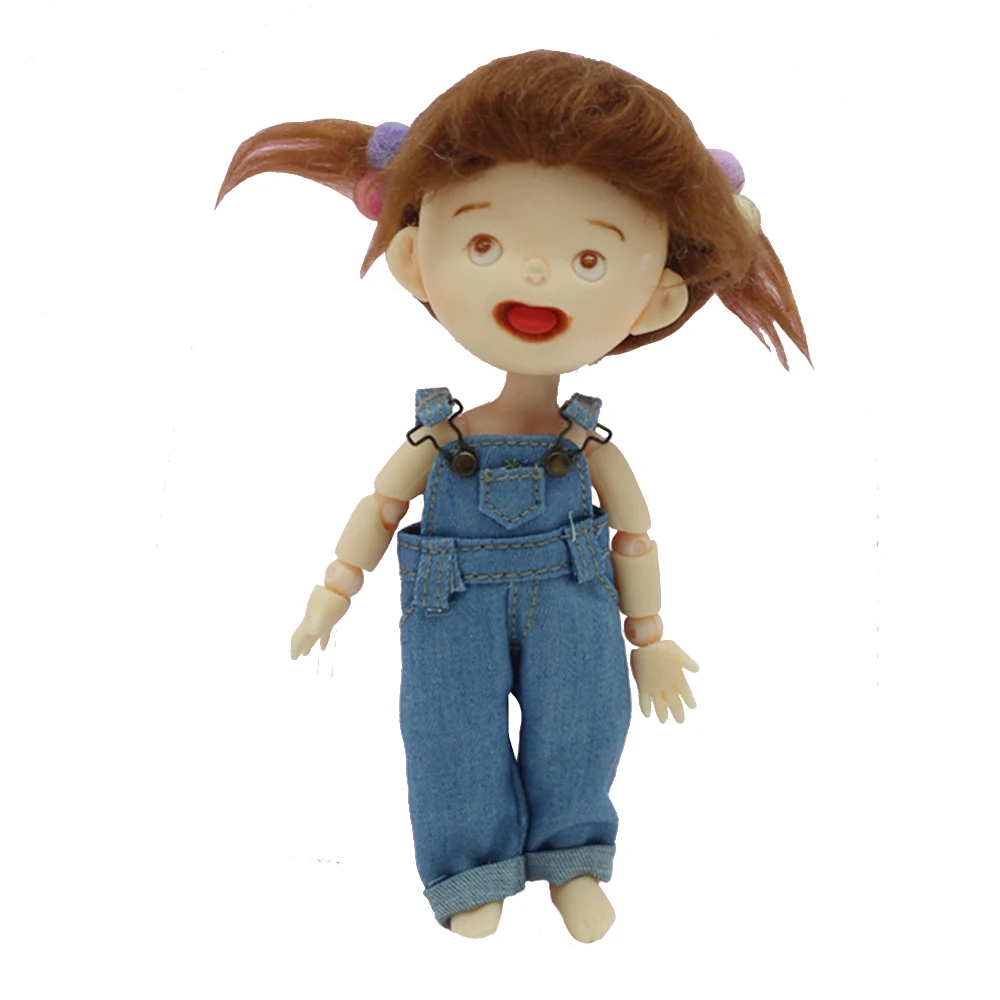 

Obitsu 11 doll dress,overalls, clothes for OB11 Dolls Long pants