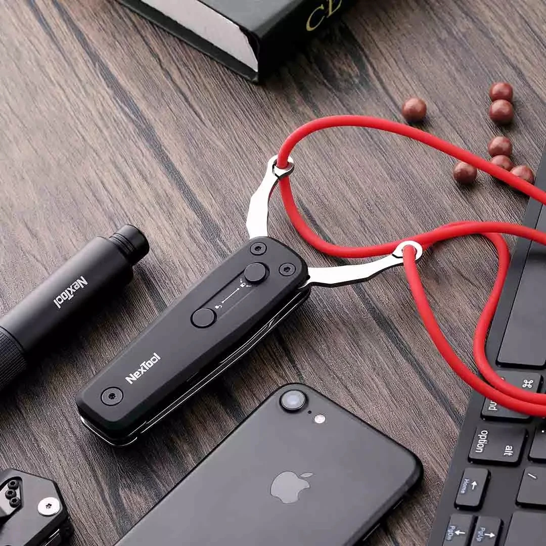 Многофункциональная Рогатка Xiaomi Youpin Nextool черная комбинация ножей и лука