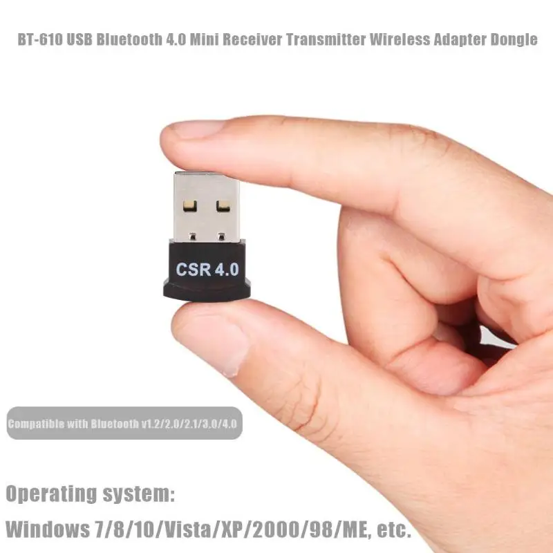 Bluetooth адаптер с Usb разъемом мини приемник поддержкой 4 0 беспроводной USB и