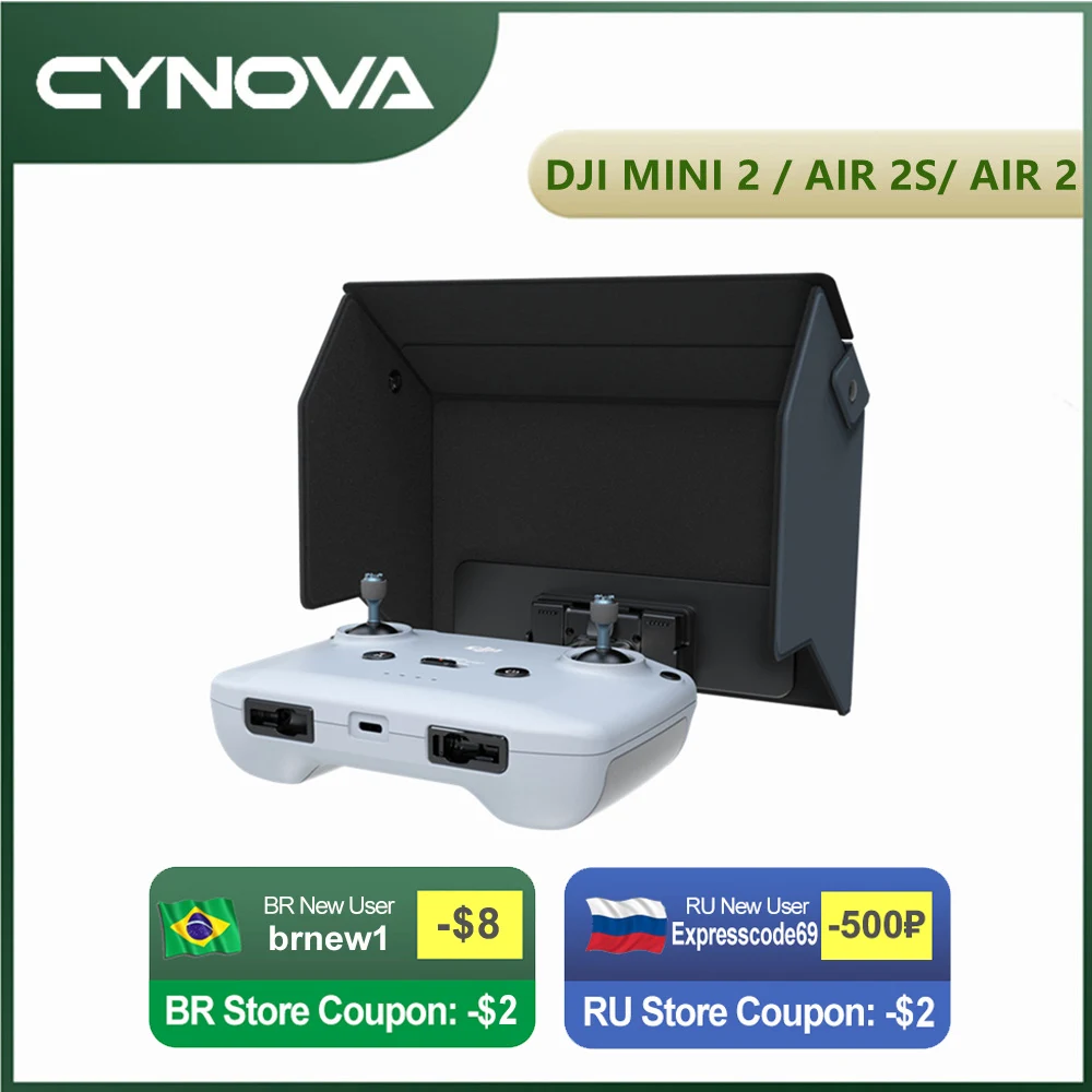 Крышка пульта дистанционного управления CYNOVA для DJI Mini 2 Air 2S и Mavic Гибкая