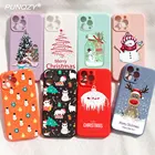 Чехол для телефона iphone 13 pro max серии Лось карамельных цветов Подарки девушкам снежинки Мягкий силиконовый чехол из ТПУ