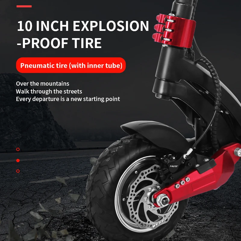 JEOWAK электрический скутер 3200 Вт сильная мощность IPX5 Водонепроницаемый складной