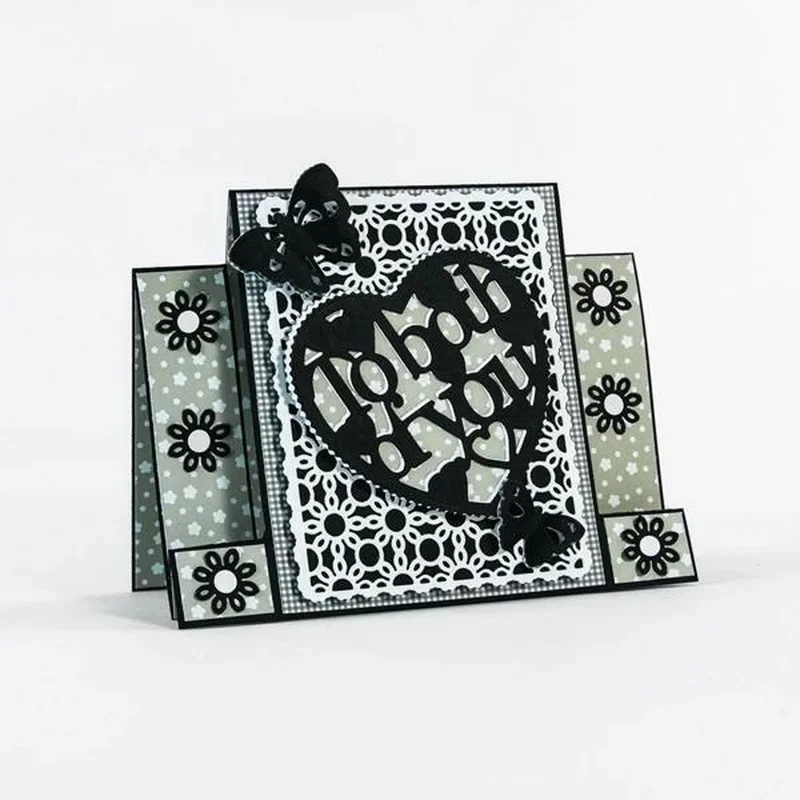2019 DIY Новые многослойные металлические Вырубные штампы и Скрапбукинг для