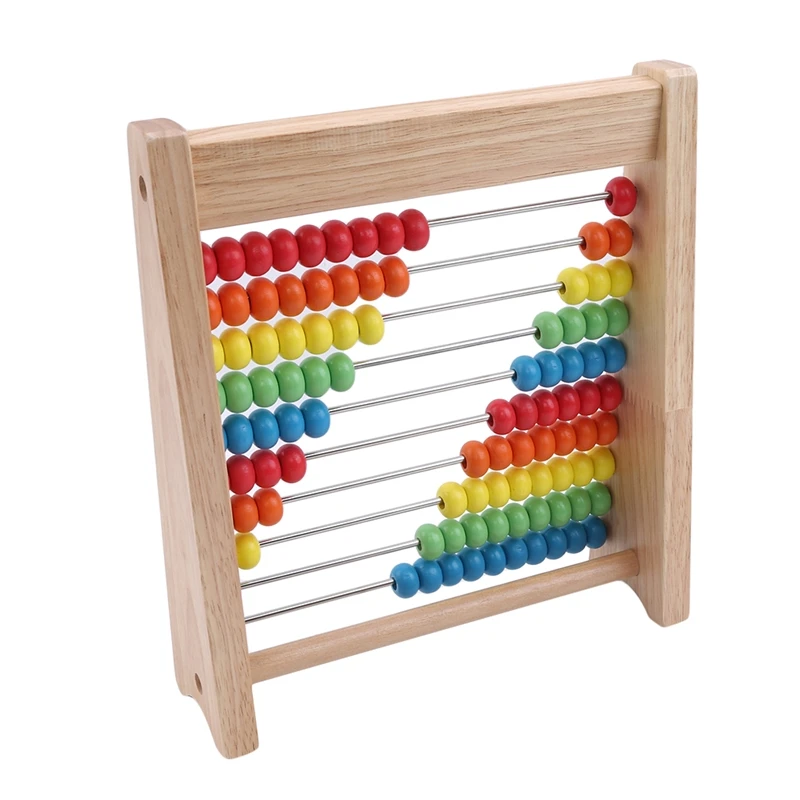 Обучающая игрушка для детей Деревянный Мини-Abacus математическая обучающая