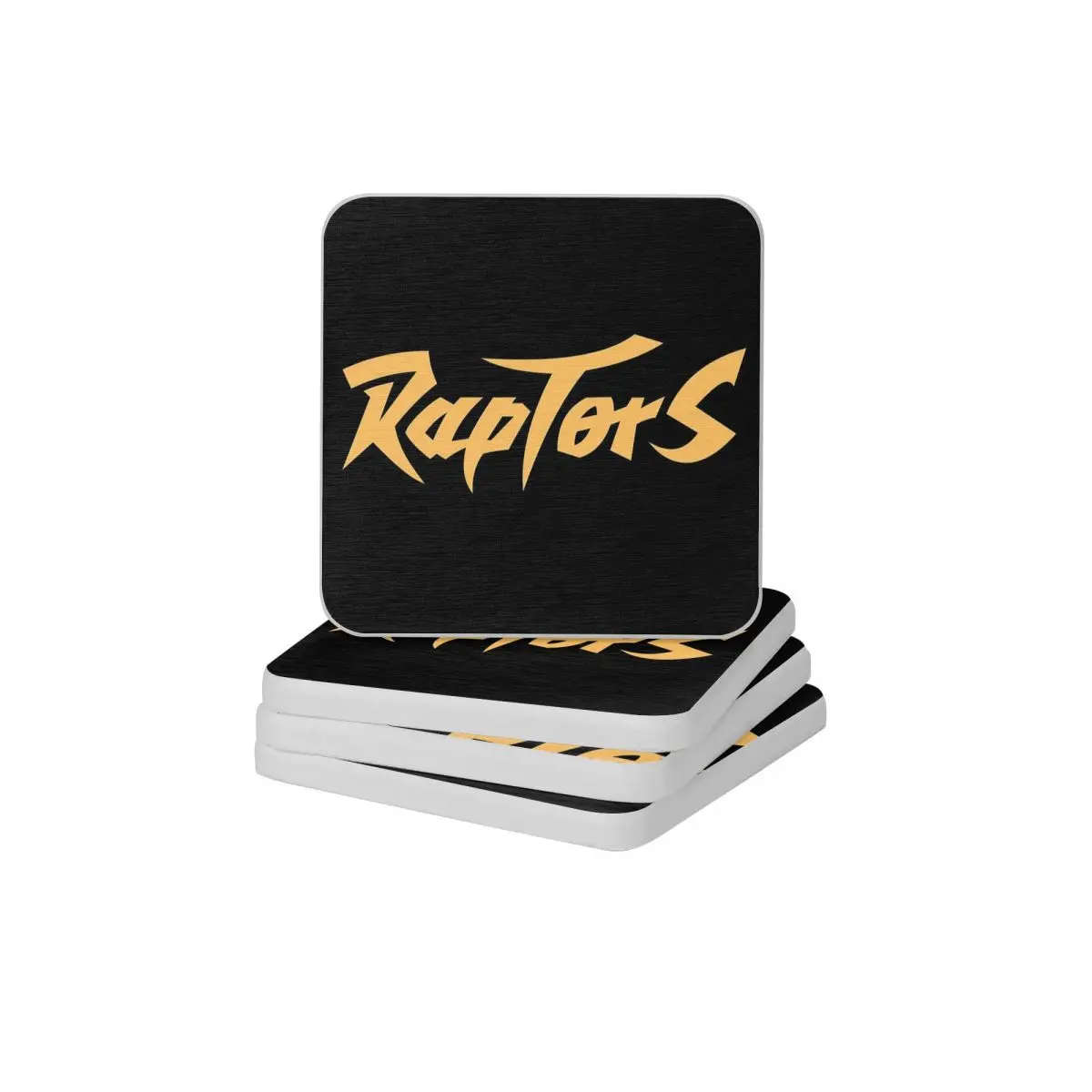 

Toronto City Gold Basketball Diatomite Square Round Coaster Non-slip Cup Bonsai Mat Soap Toothbrush Pad 10x10cm