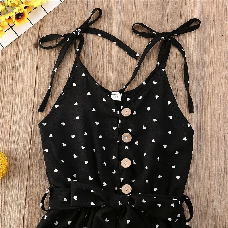 Новинка 2020 летние комбинезоны для малышей шорты на бретелях милые черные красные