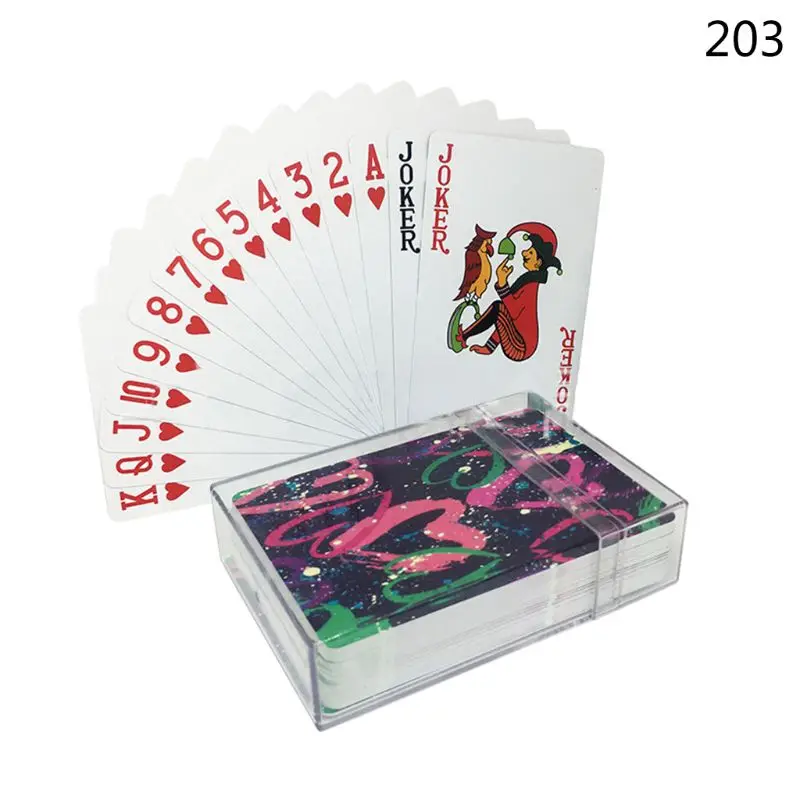 

PVC Waterproof Plastic Playing Card Family Party Board Game Blackjack Poker Card Bar KTV Magic Poker
