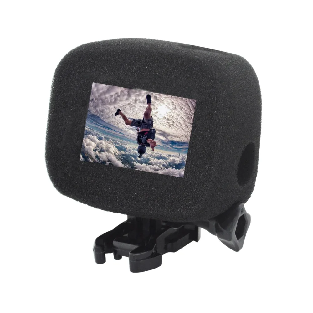 

Windshield Wind Noise Reduction Sponge Foam Case Cover Housing For GoPro Hero 5 6 7 Sports Action Camera Accessories