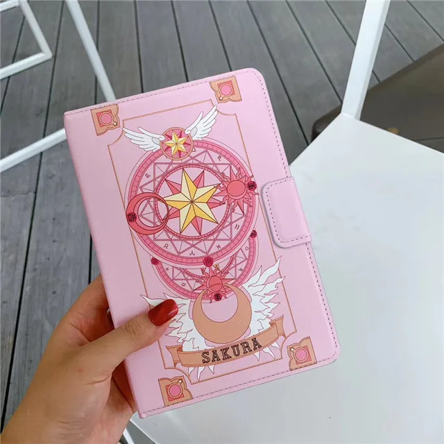 Cardcaptor Sakura Единорог Сейлор Мун шаблон для iPad 9,7/ 9,7/Pro 9,7 inch/Air1/Air2 Экран протектор+ чехол