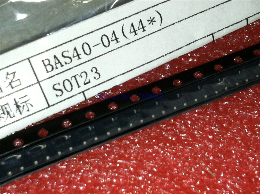 

30pcs/lot BAS40-04-7-F BAS40-04 40-04 40V 350MW SOT-23-3 In Stock