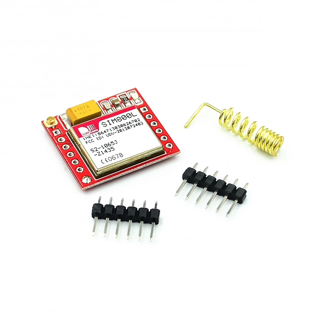 Módulo gsm pequeño SIM800L GPRS, tarjeta MicroSIM, tarjeta central, cuatro bandas, puerto de serie TTL para arduino, 10 Uds.