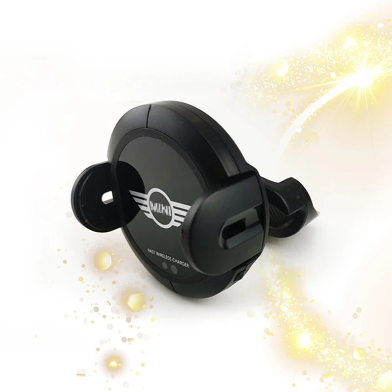 

L Infrared Sensor Automatic Qi Fast Wireless Car Phone Charger Holder for Mini JCW One F54 F55 F56 F60