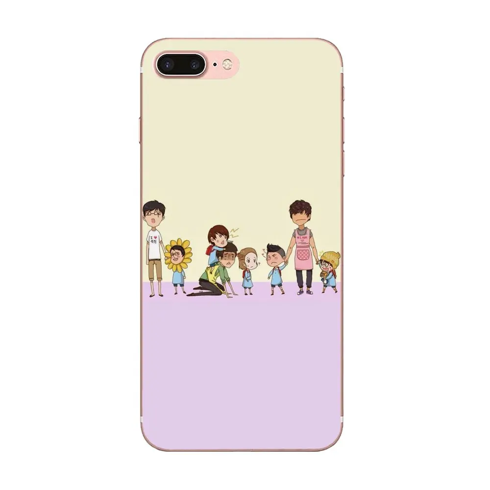 Бегущий человек Корейский Разнообразие шоу мультфильм для huawei P7 P8 P9 P10 P20 P30 Lite Mini