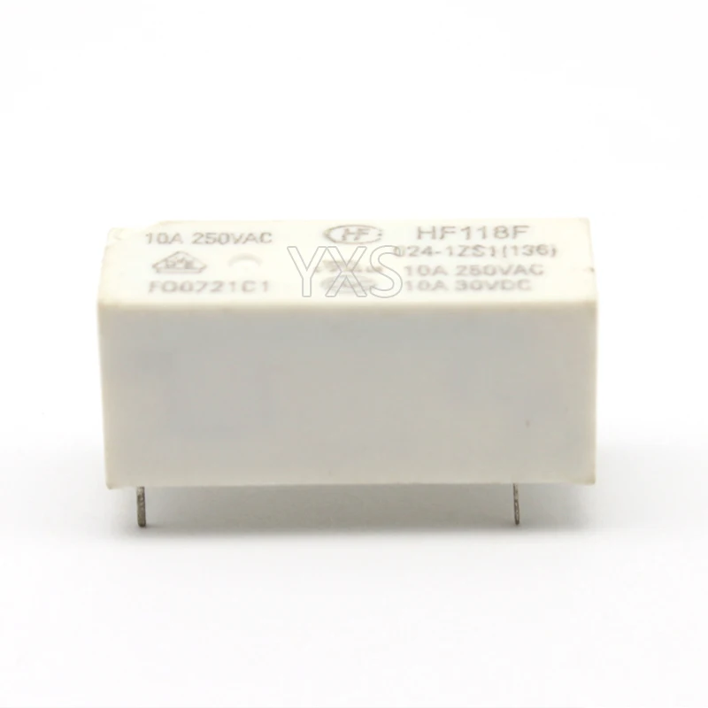 10 шт./лот реле HF118F-024-1ZS1 HF118F-024-1ZS1T 24В катушка 5PIN 10А трансформационный 250В