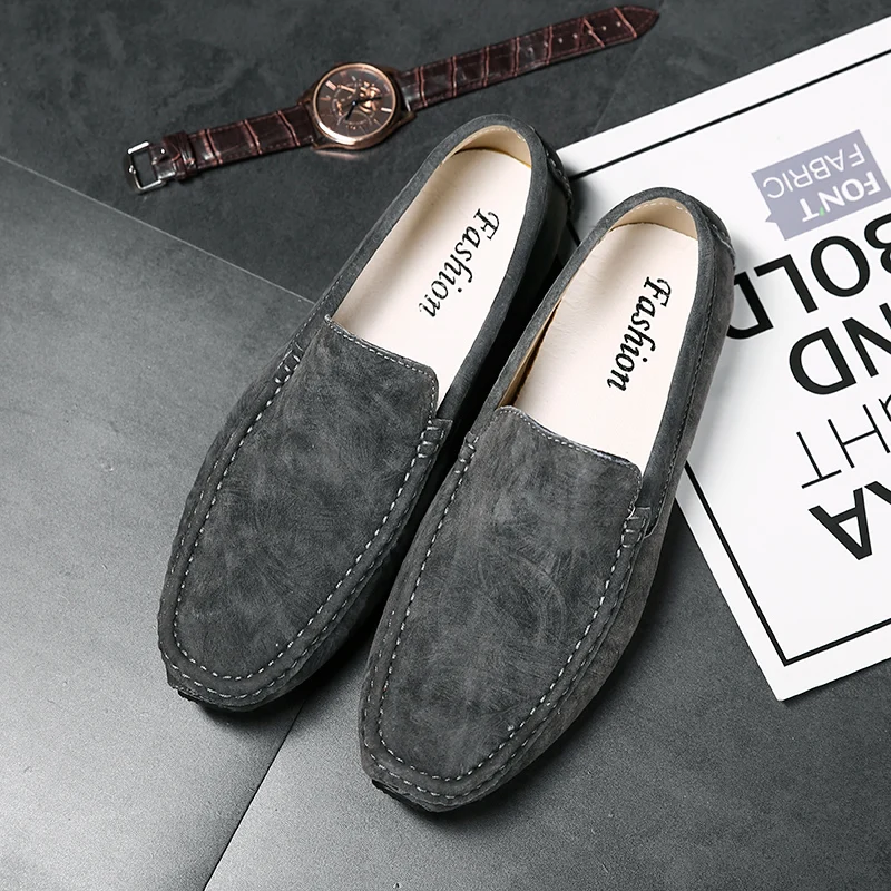 

2021 New Fashion Hemp Slip on Shoes Men Sneakers Mens Leather Shoes Casual Breathable Summer Shoes Men Loafers Moccasins